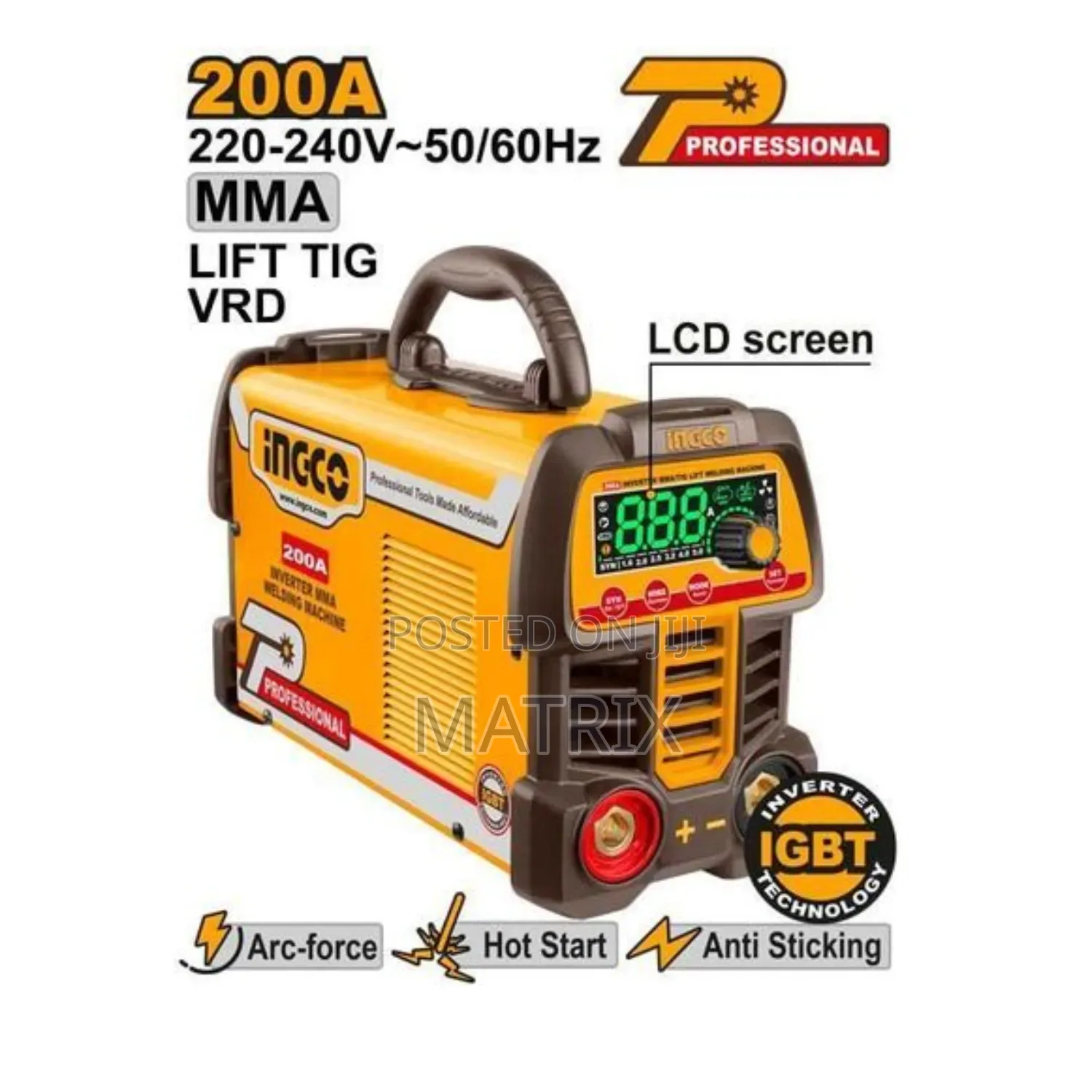 INGCO Inverter MMA Welding Machine (ING-MMA200691)