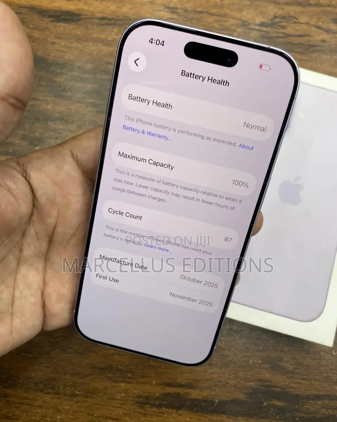 New Apple iPhone 17 256 GB Purple
