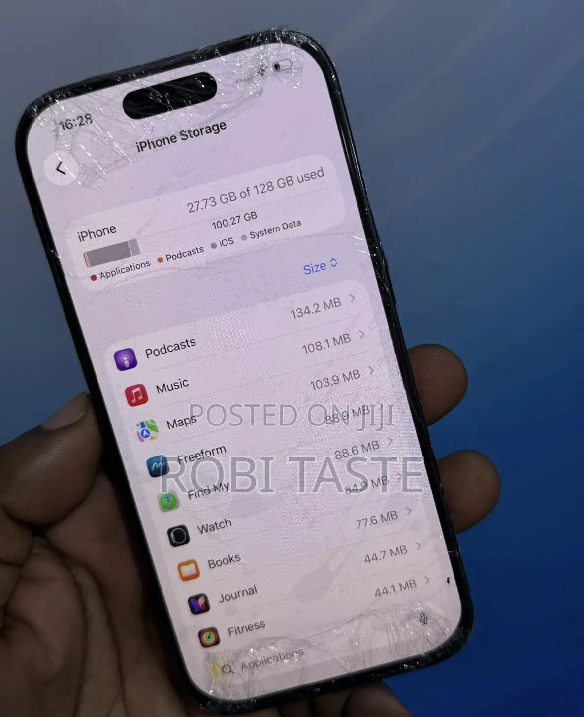 Apple iPhone 16 Pro 128 GB Black
