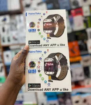 HainoTeko FG-3 5G Android Smart Watch With Real AMOLED Display SIM