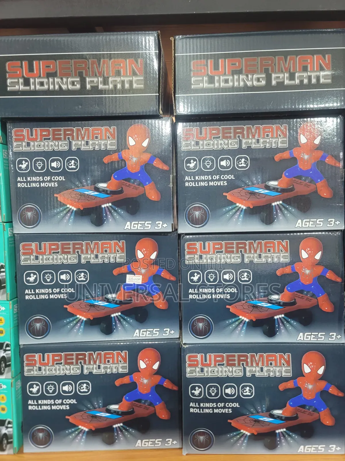 Spider-Man Electric Stunt Skateboard Toy