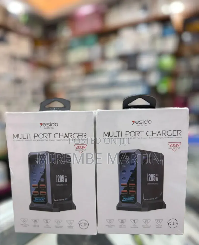 Yesido Yc119 205w Multi-Port Charger
