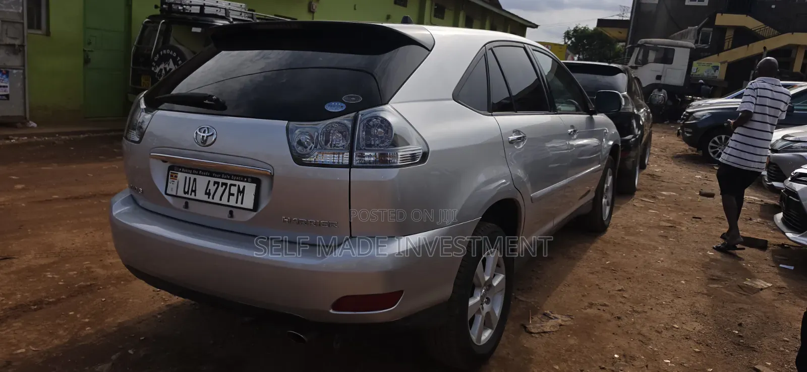 Toyota Harrier 2012 Silver