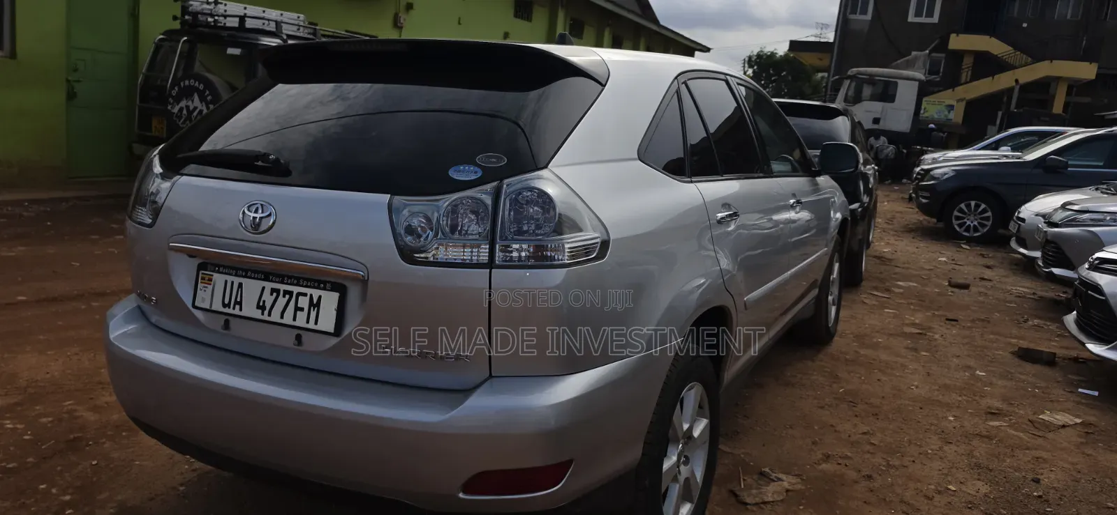 Toyota Harrier 2012 Silver