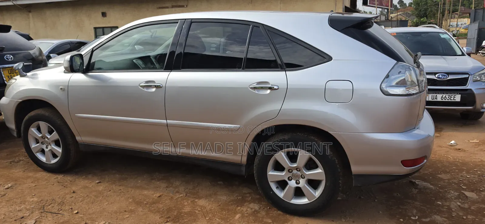 Toyota Harrier 2012 Silver
