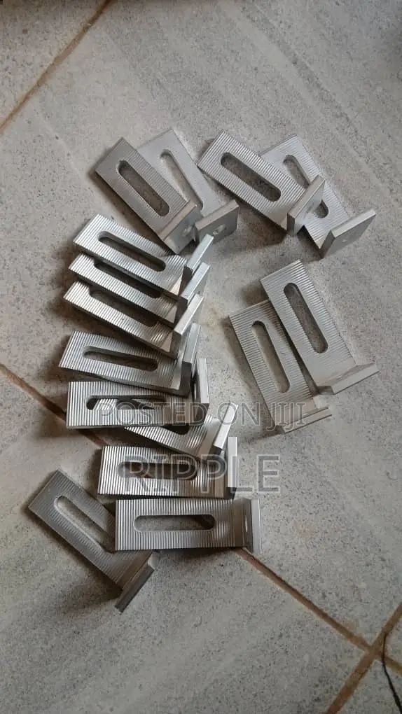 Solar Panel L Feet Aluminium Mounting Brackets for Rails/Accessories