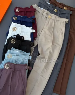 Belt Less Pants