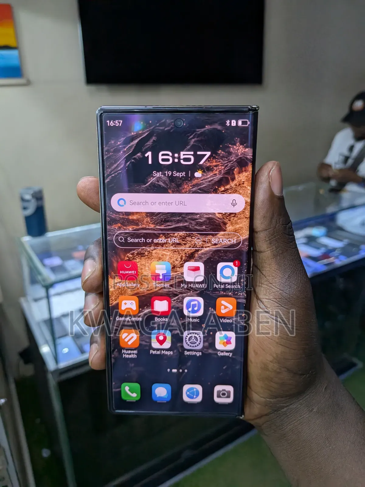 New Huawei Mate XT Ultimate Design 1 TB Black