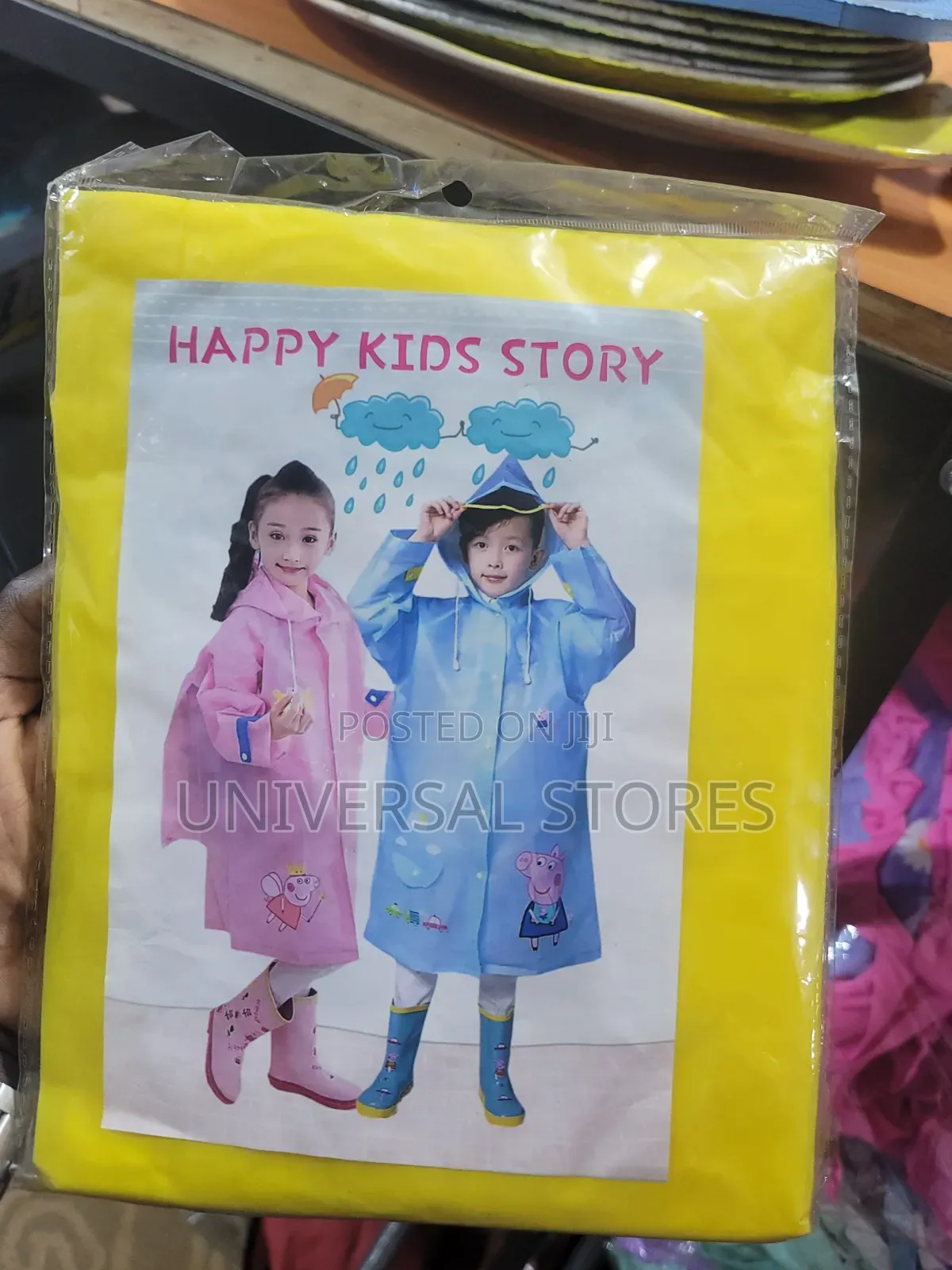 Happy Kids Story Rain Coat