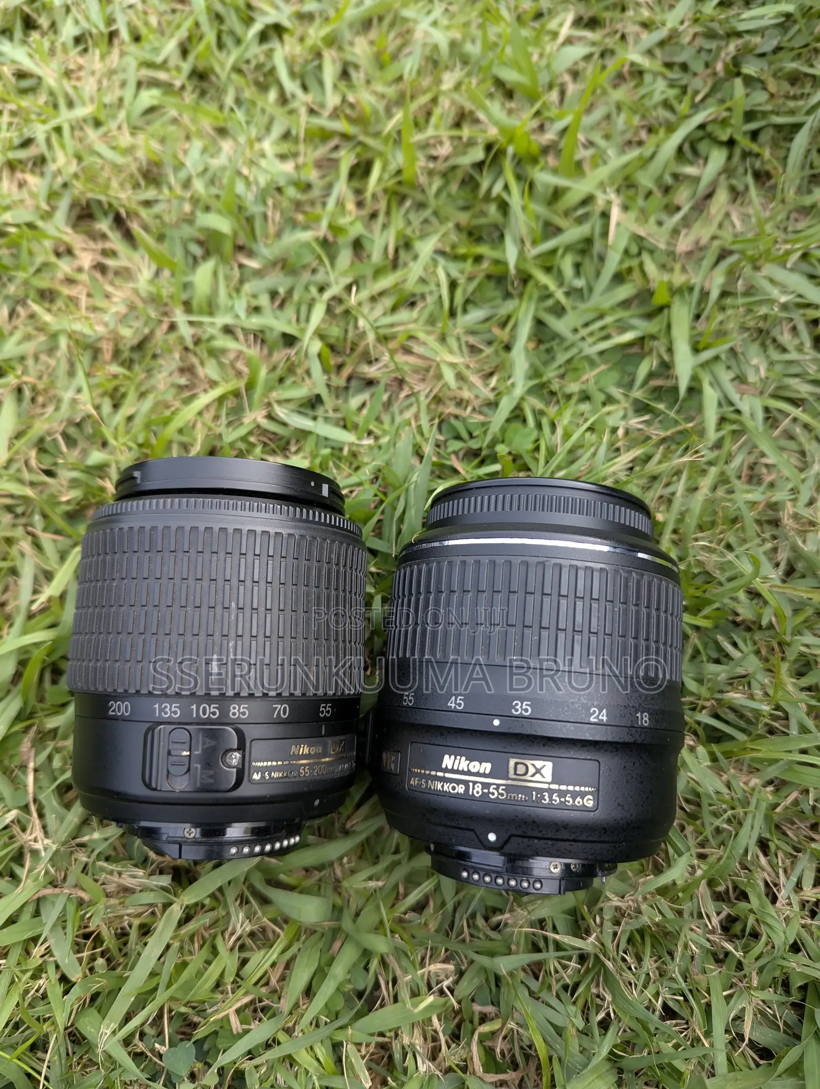 Nikon Lenses 18-55 and 55-200 F4