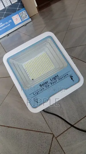 300W Solar LED Floodlight 60W Panel | Outdoor Security Area Light