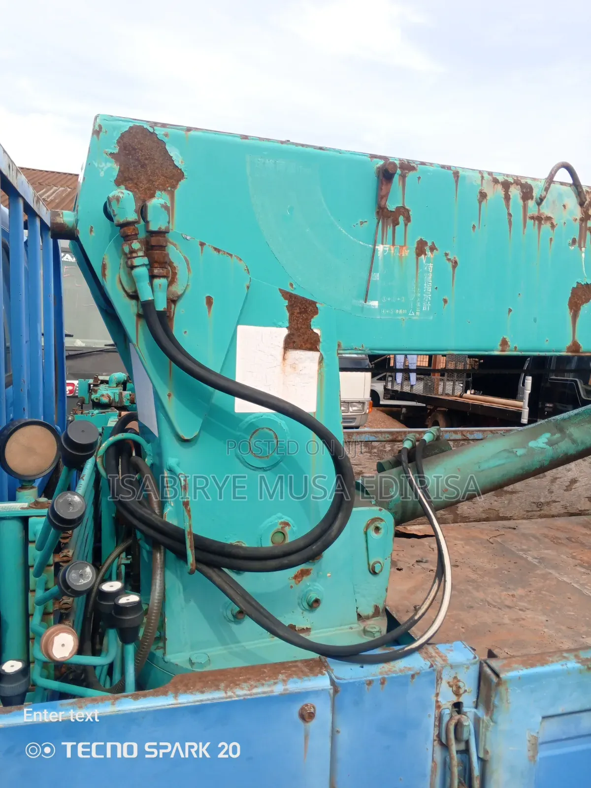 4BE1 Engine Isuzu Crane