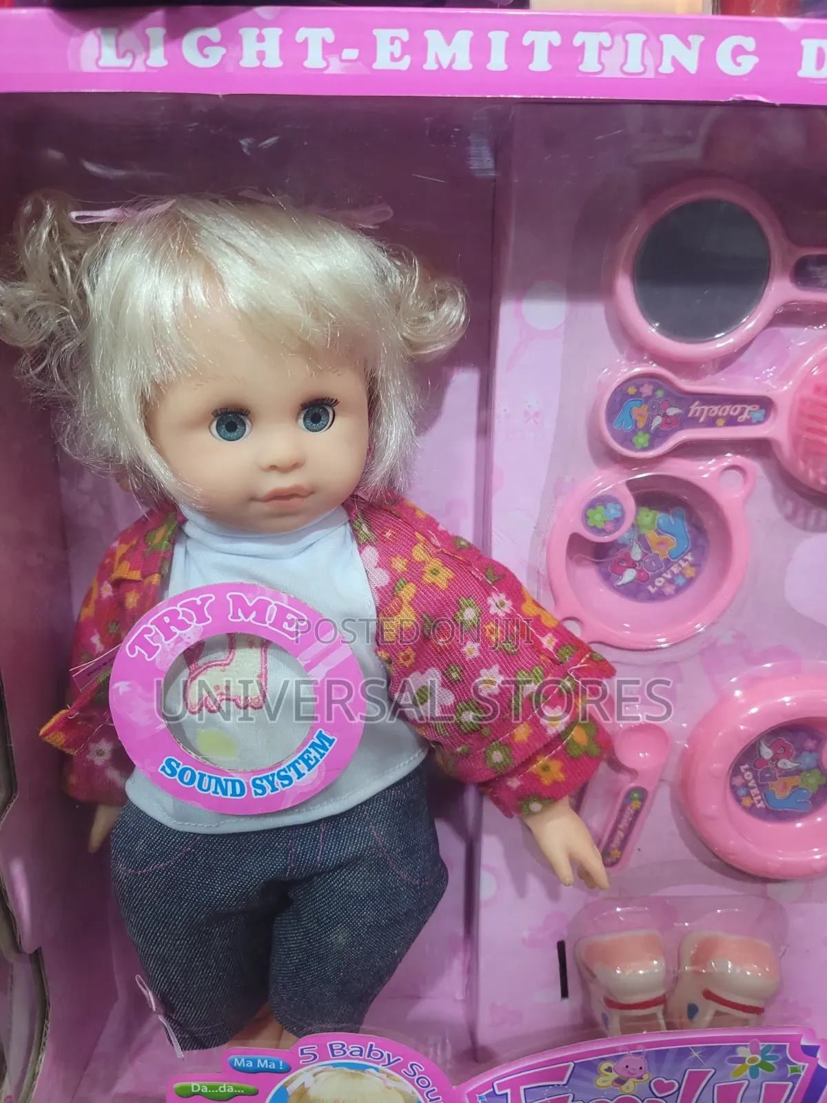 Baby Lovely Doll Playset With Sound System