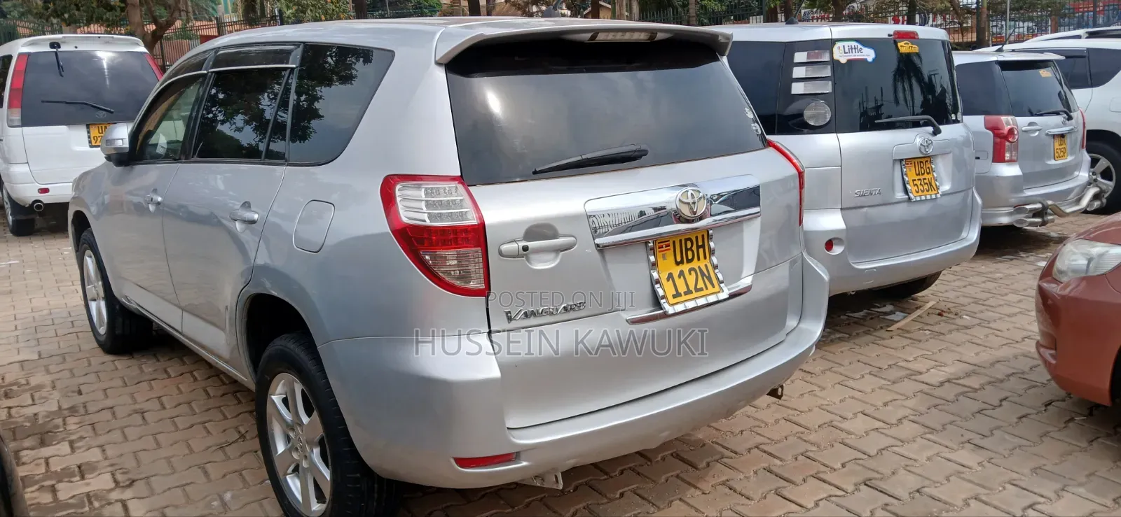 Toyota Vanguard 2008 Silver