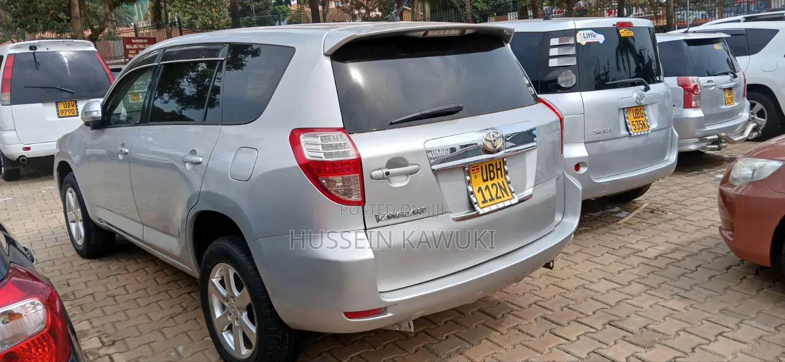 Toyota Vanguard 2008 Silver