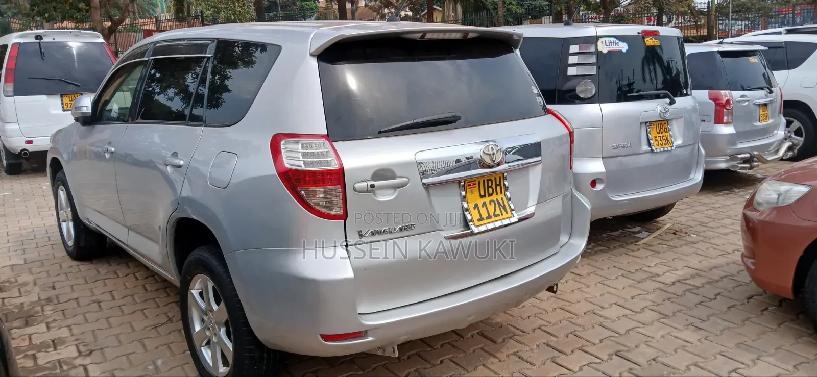 Toyota Vanguard 2008 Silver