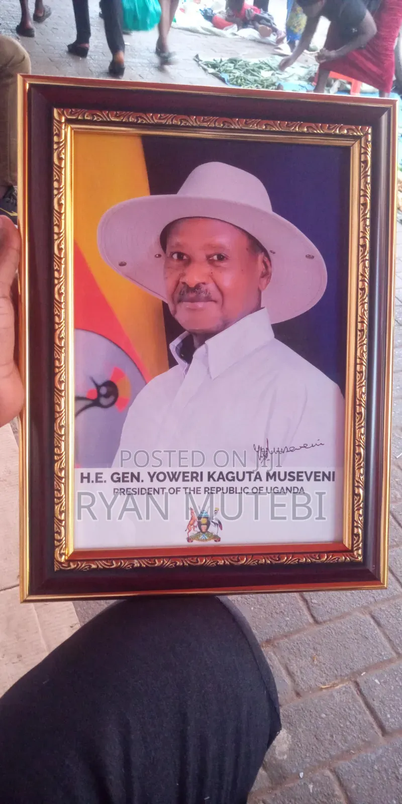 Kabaka and Presidents Portraits