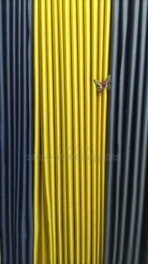 Grey Yellow Matching Curtains
