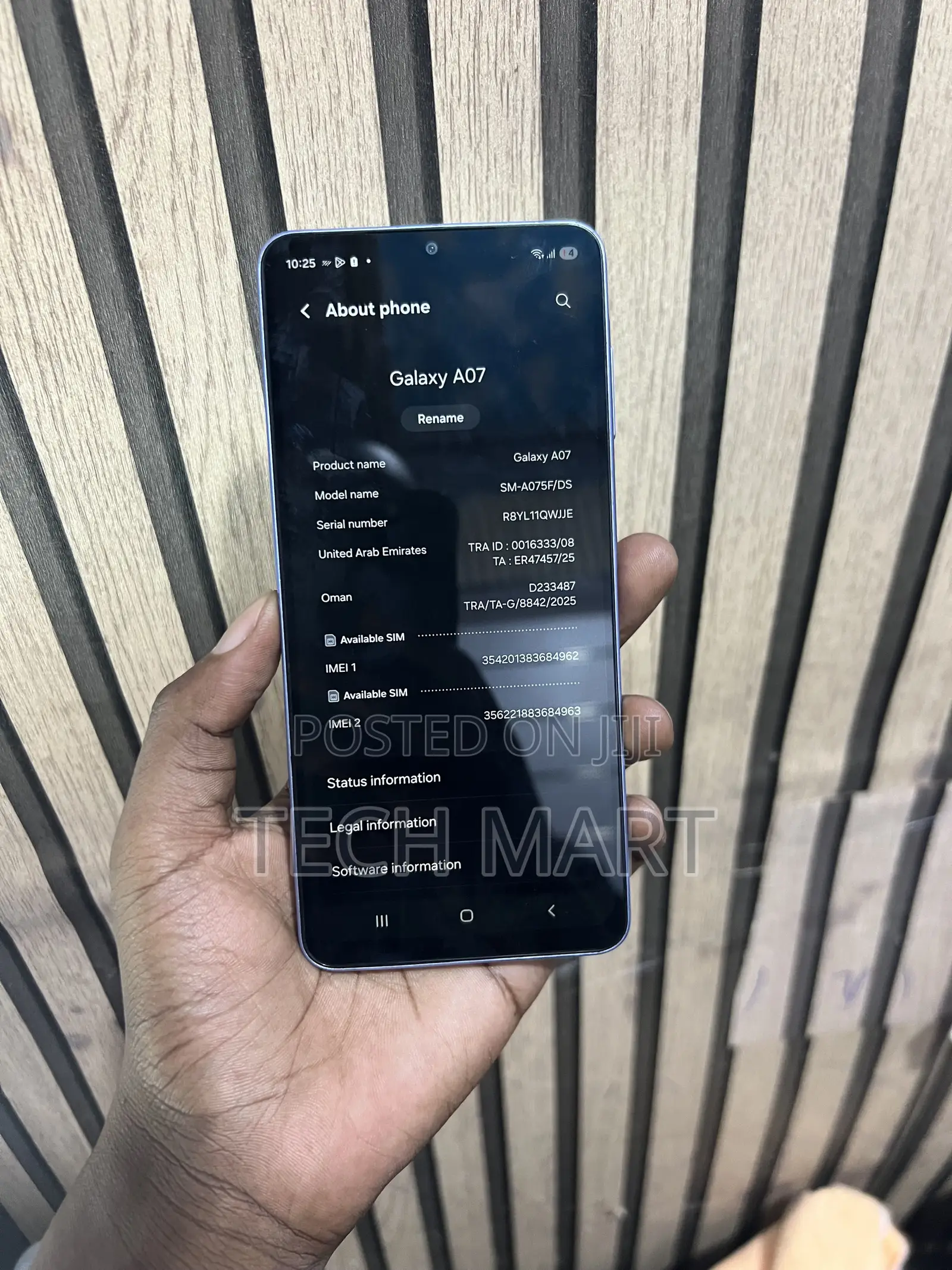 Samsung Galaxy A07 5G 128 GB Blue