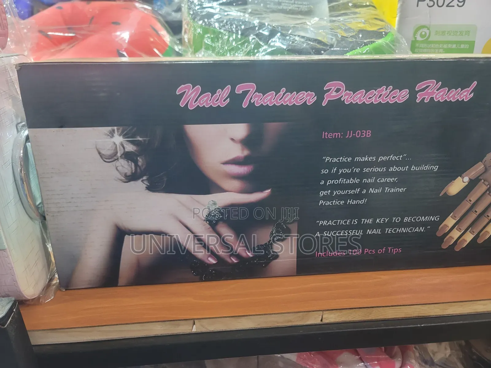 The Nail Trainer Practice Hand (Item: JJ-03B)