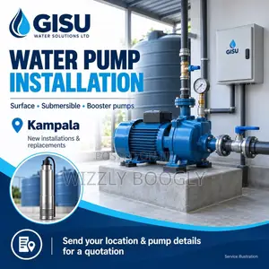 Water Pump Installation in Kampala – Surface Submersible