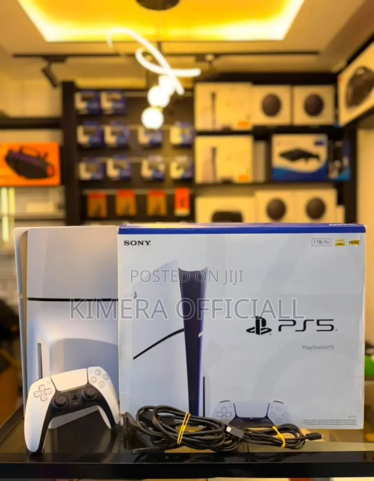 PS5 Slim Disc Version Brand New: Play Games, Forget Umeme Power Issues