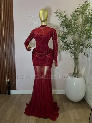 Classic Shiny Long Dress