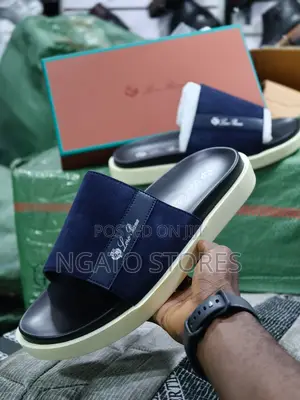 Men’s Loro Piana Slip in Sandals