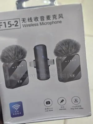 F15 Wireless Lavalier Microphone Noise Cancelation