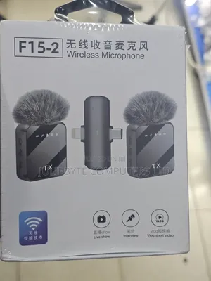 F15 Wireless Lavalier Microphone Noise Cancelation
