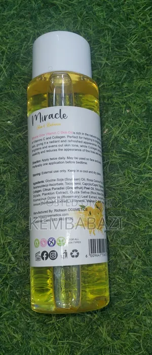 Miracle Glow Radiance Vitamin C Skin Oil Collagen (200ml)