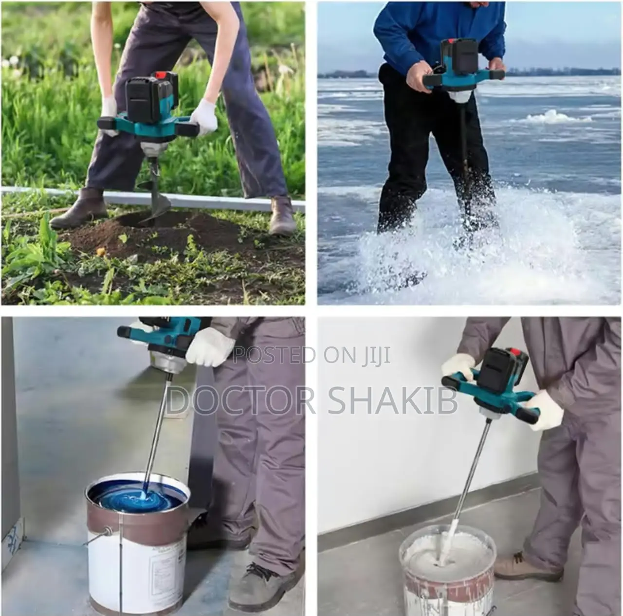 Cordless Mortar Paddle Mixer