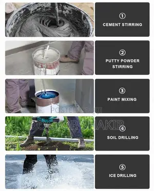 Cordless Mortar Paddle Mixer