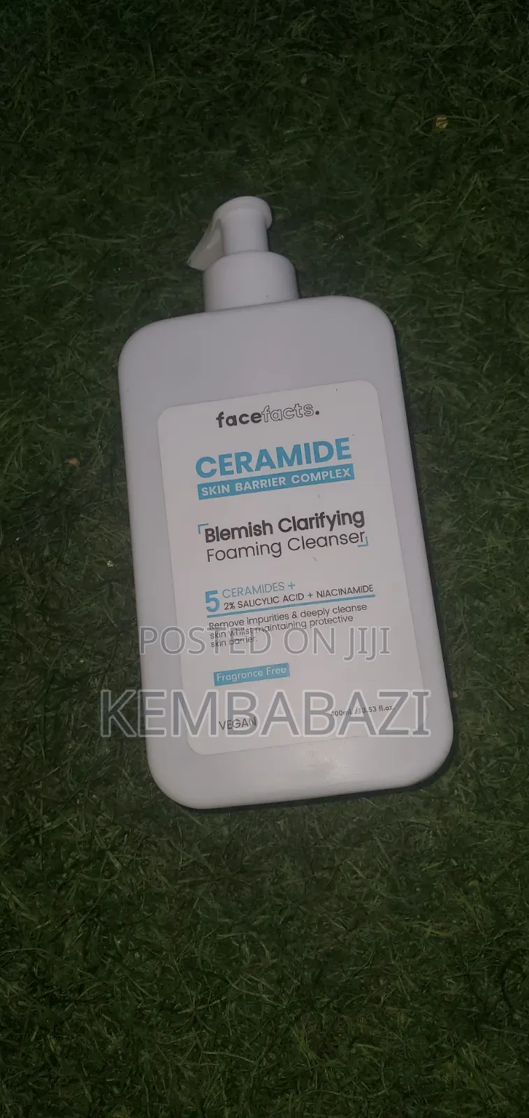 400ml Face Facts Ceramide Blemish Clarifying Foaming Cleanser