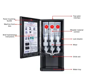 Fully Automatic Tabletop Hot Beverage / Instant Coffee Dispenser.