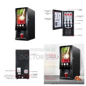 Fully Automatic Tabletop Hot Beverage / Instant Coffee Dispenser.