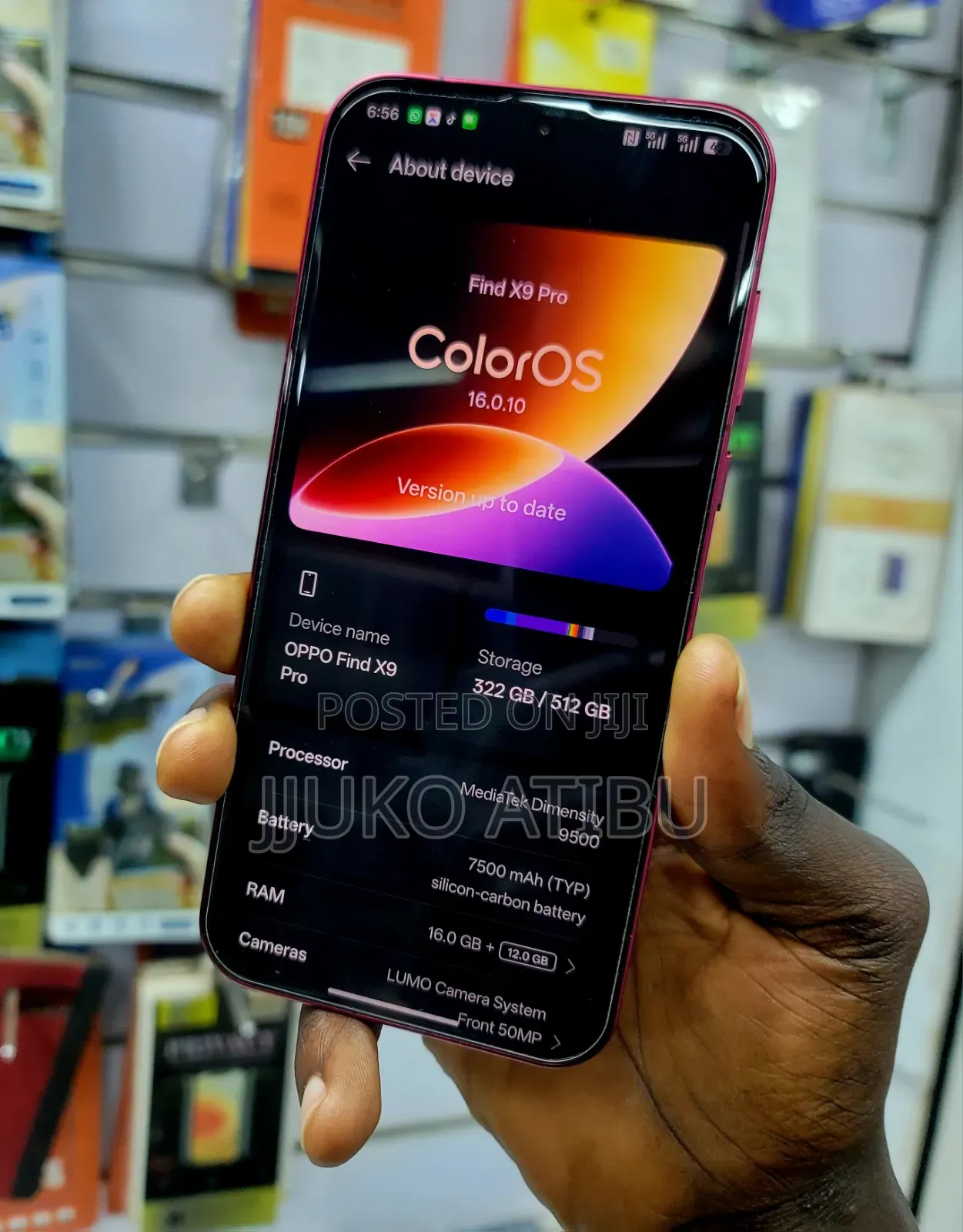 Oppo Find X9 Pro 512 GB Red