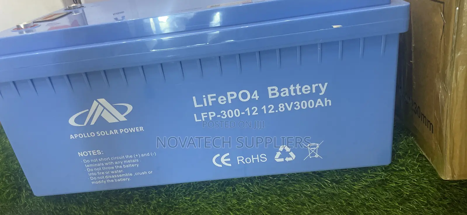 Apollo LFP-300-12 12.8V 300Ah Lithium Solar Battery