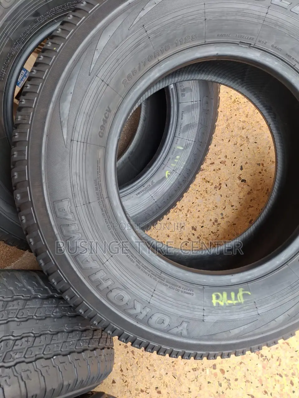 265/70r16 Yokohama Japan Foreign Used Tires All Terrain Design
