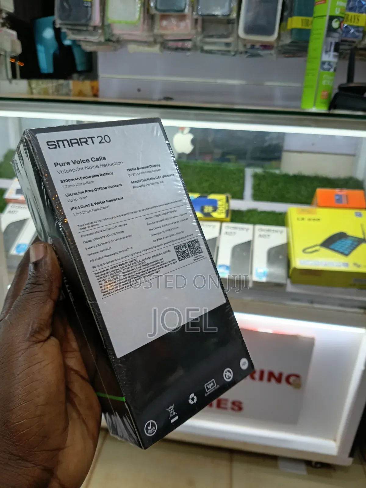 New Infinix Smart 20 128 GB Black