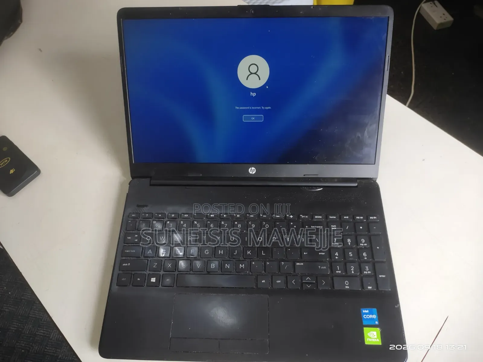 Laptop HP 15s 8GB Intel Core i5 SSD 512GB