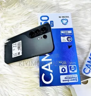 New Tecno Camon 50 Pro 256 GB Black