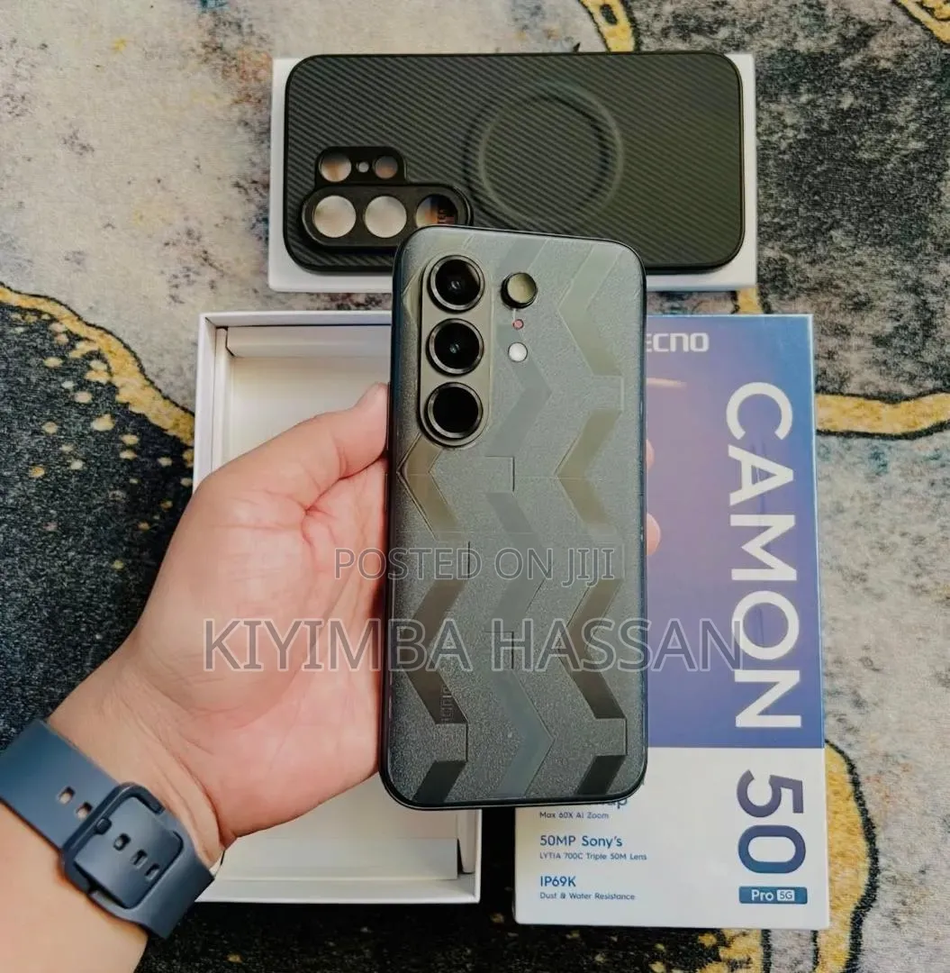 New Tecno Camon 50 Pro 256 GB Black