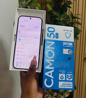 New Tecno Camon 50 Pro 256 GB Black