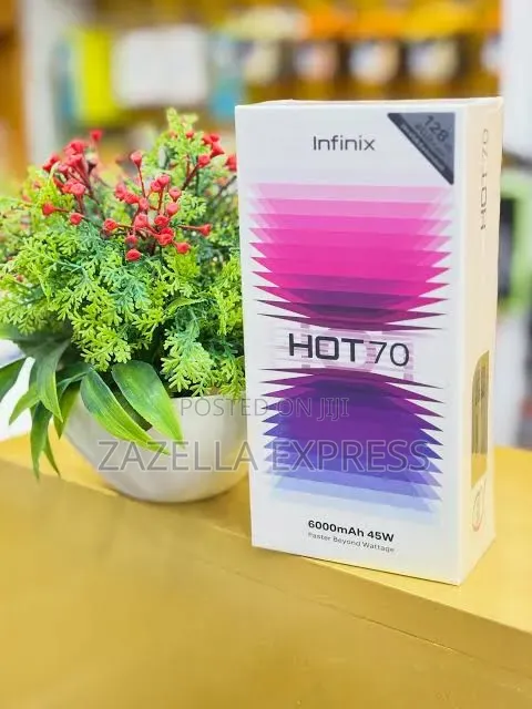 New Infinix Hot 70 256 GB Graphite