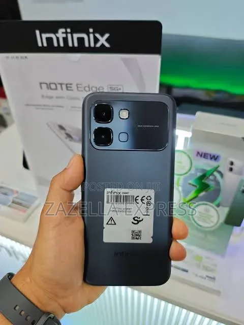 New Infinix Note Edge 256 GB Black