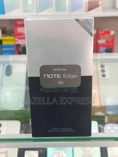 New Infinix Note Edge 256 GB Black
