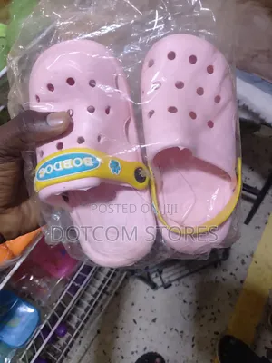 Pair of Pink Children's EVA Clogs