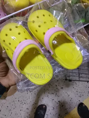 Pair of Pink Children's EVA Clogs