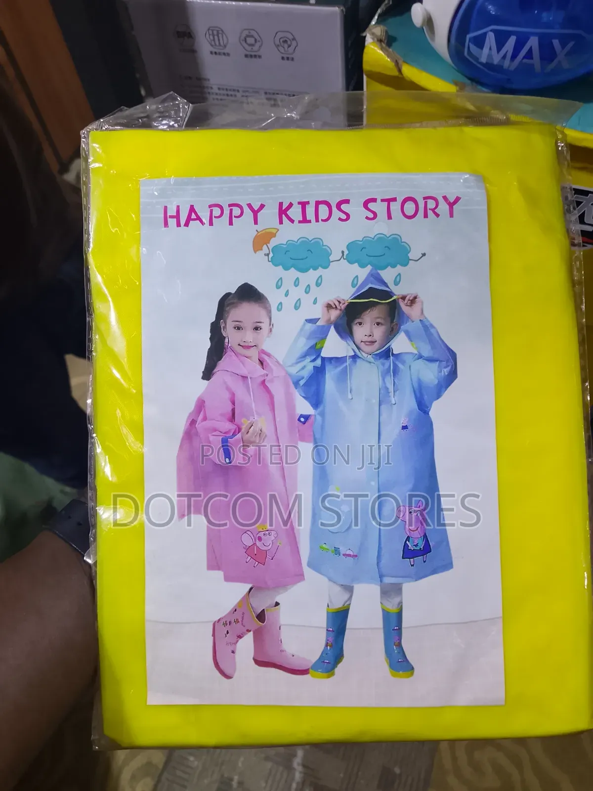 1pc Colorful Children's Waterproof Cartoon Raincoat
